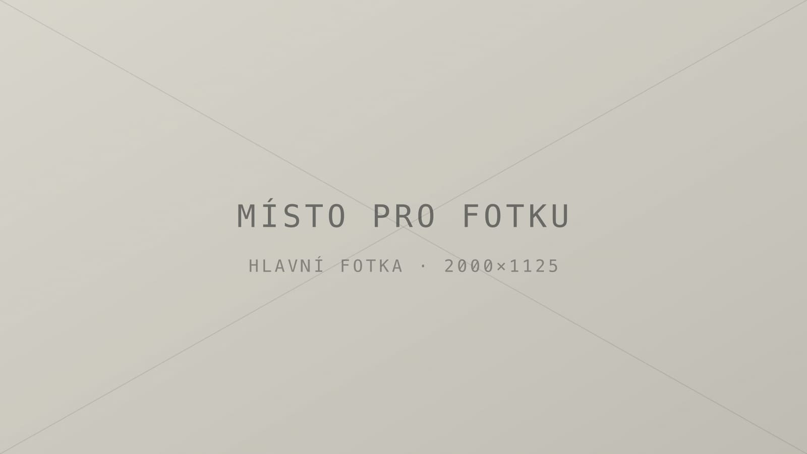 Sem přijde vaše fotka z provozu